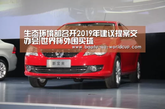 生态环境部召开2019年建议提案交办会|世界杯外围买球(图2) 世界杯买球网站